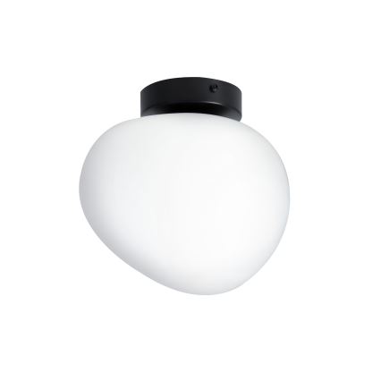 BRILAGI - Plafoniera PEBBLES 1xE27/40W/230V Ø 20 cm nera