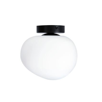 BRILAGI - Plafoniera PEBBLES 1xE27/40W/230V Ø 20 cm nera