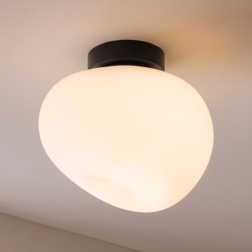 BRILAGI - Plafoniera PEBBLES 1xE27/40W/230V Ø 30 cm nera
