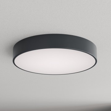 Brilagi - Plafoniera per bagno CLARE 4xE27/24W/230V diam. 50 cm antracite IP54