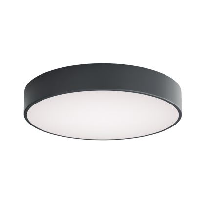 Brilagi - Plafoniera per bagno CLARE 4xE27/24W/230V diam. 50 cm antracite IP54