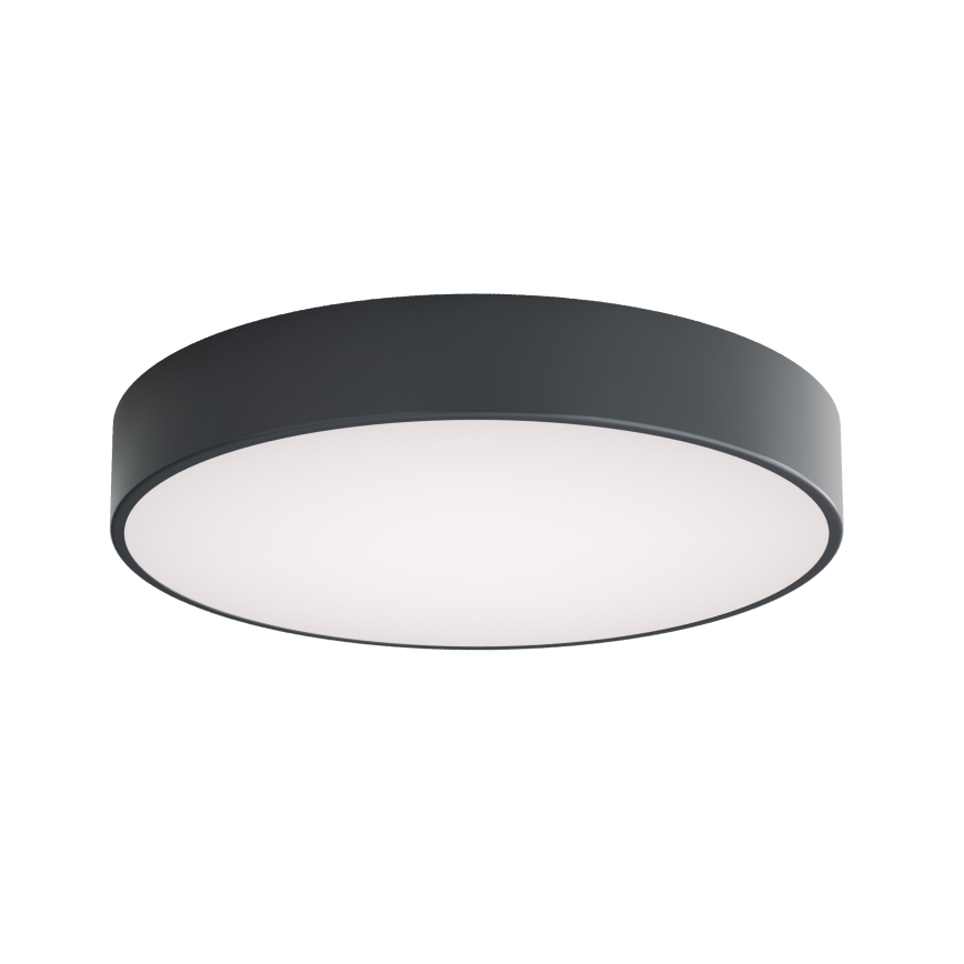 Brilagi - Plafoniera per bagno CLARE 4xE27/24W/230V diam. 50 cm antracite IP54