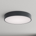 Brilagi - Plafoniera per bagno con sensore di movimento e crepuscolare CLARE 4xE27/24W/230V Ø 50 cm antracite IP54