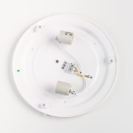 Brilagi - Plafoniera per bagno POOL 2xE27/15W/230V Ø 30 cm IP54 bianca