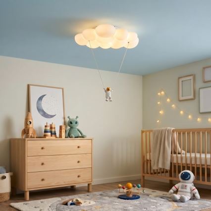 Brilagi - Plafoniera per bambini a LED ASTRO LED/77W/230V bianca