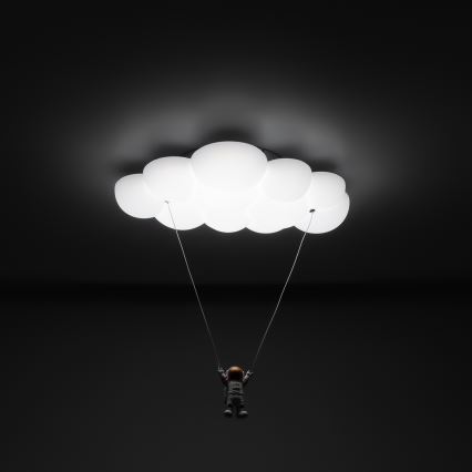 Brilagi - Plafoniera per bambini a LED ASTRO LED/77W/230V bianca