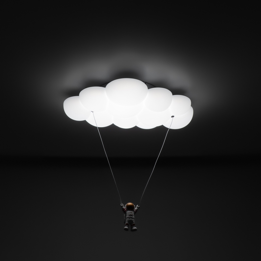 Brilagi - Plafoniera per bambini a LED ASTRO LED/77W/230V bianca