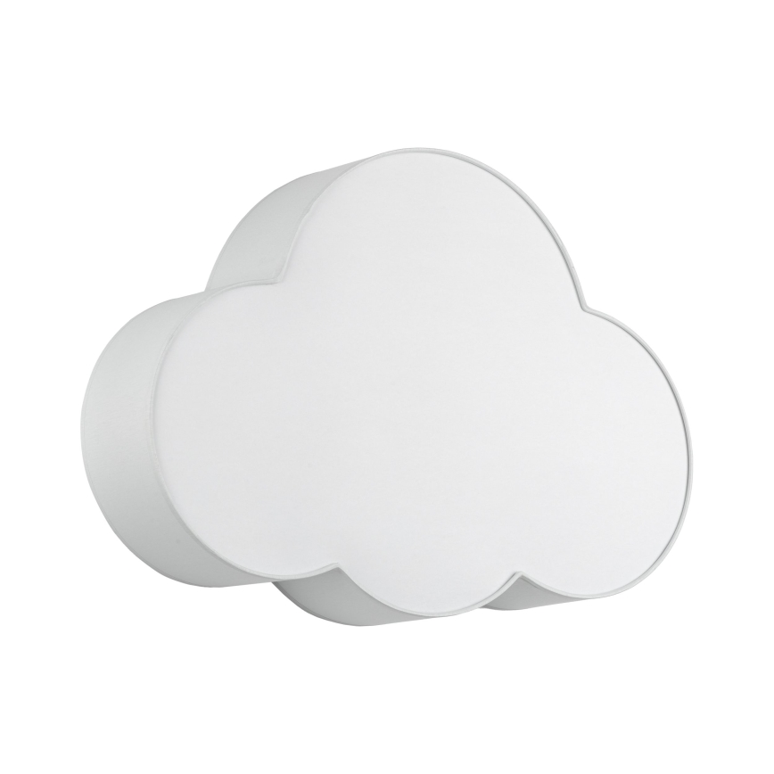Brilagi - Plafoniera per bambini NIMBUS 4xE27/15W/230V 46x63 cm grigia
