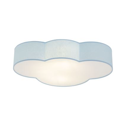 Brilagi - Plafoniera per bambini NIMBUS 4xE27/15W/230V blu