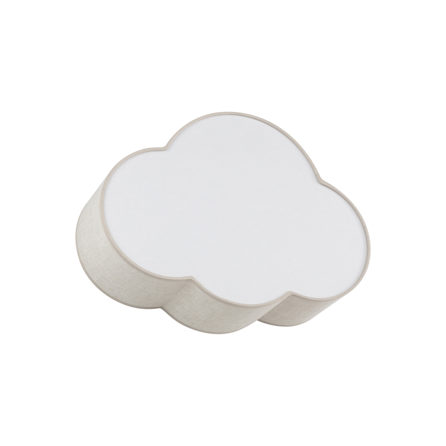 Brilagi - Plafoniera per bambini NIMBUS LINEN 2xE27/15W/230V beige
