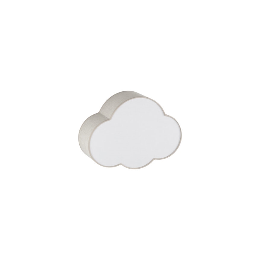 Brilagi - Plafoniera per bambini NIMBUS LINEN 2xE27/15W/230V beige