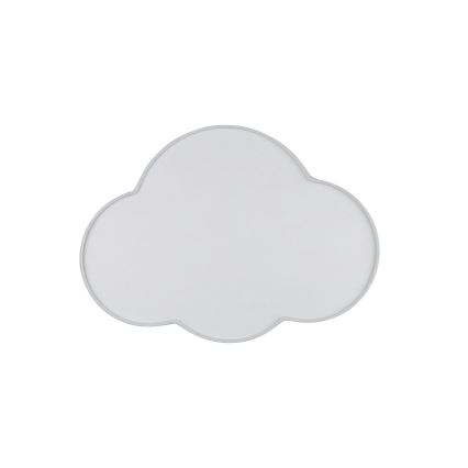 Brilagi - Plafoniera per bambini NIMBUS MINI 2xE27/15W/230V 31x43 cm grigio