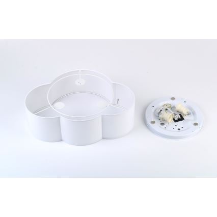 Brilagi - Plafoniera per bambini NIMBUS MINI 2xE27/15W/230V bianca