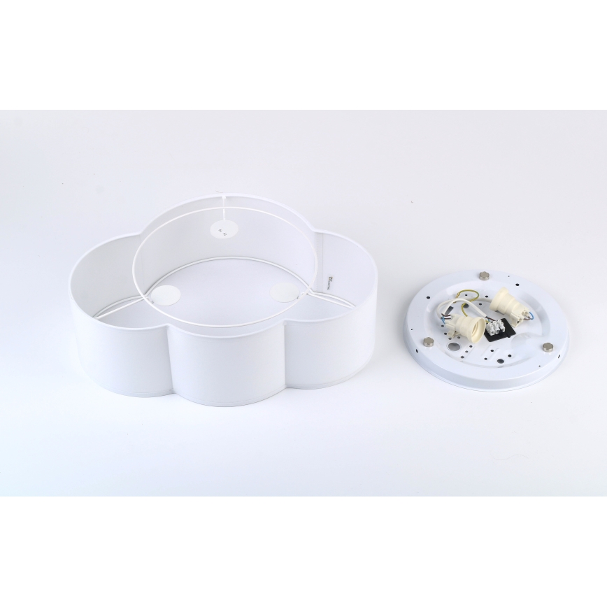 Brilagi - Plafoniera per bambini NIMBUS MINI 2xE27/15W/230V bianca