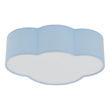 Brilagi - Plafoniera per bambini NIMBUS MINI 2xE27/15W/230V blu