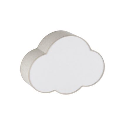 Brilagi - Plafoniera per bambini NIMBUS MINI LINEN 2xE27/15W/230V 31x43 cm beige