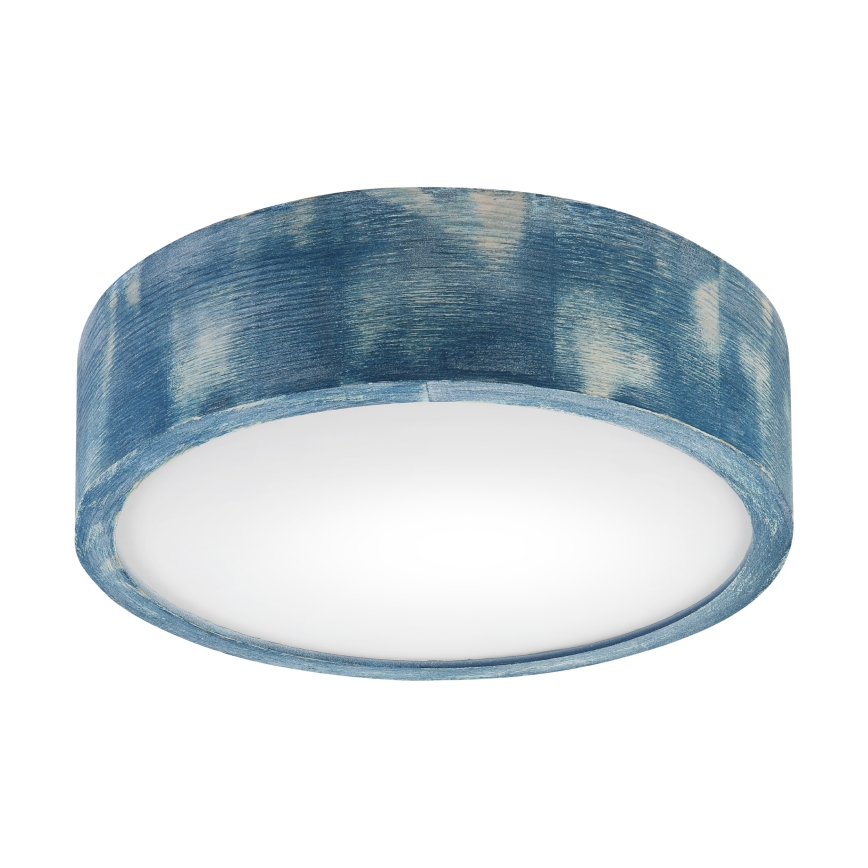 Brilagi - Plafoniera PINO 1xE27/15W/230V pino/blu Ø 27,5 cm