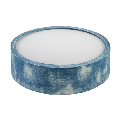 Brilagi - Plafoniera PINO 1xE27/15W/230V pino/blu Ø 27,5 cm