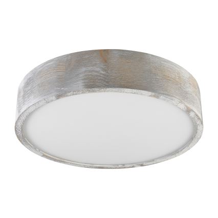 Brilagi - Plafoniera PINO 2xE27/15W/230V pino/argento Ø 37,5 cm