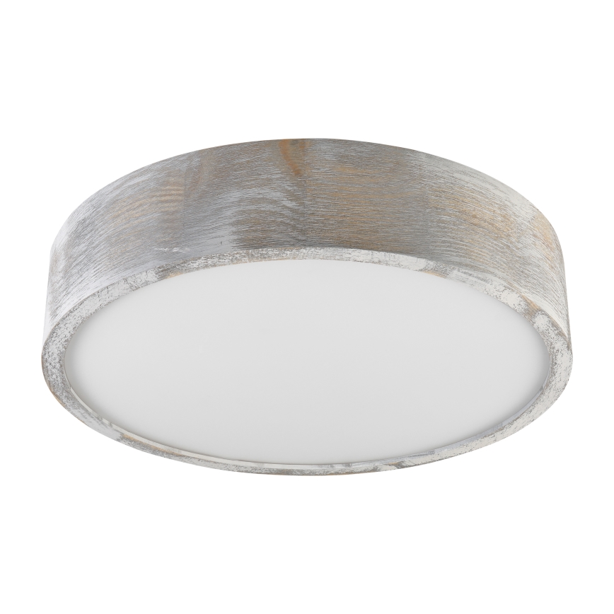 Brilagi - Plafoniera PINO 2xE27/15W/230V pino/argento Ø 37,5 cm