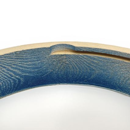 Brilagi - Plafoniera PINO 2xE27/15W/230V pino/blu Ø 37,5 cm