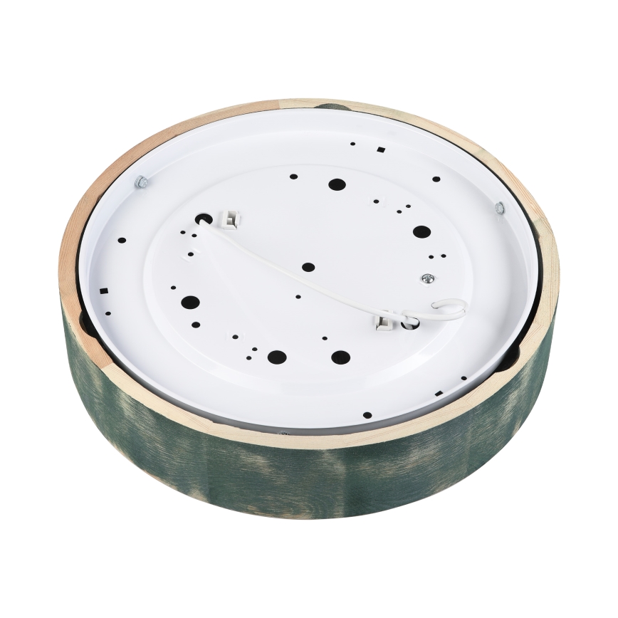 Brilagi - Plafoniera PINO 2xE27/15W/230V pino/verde Ø 37,5 cm