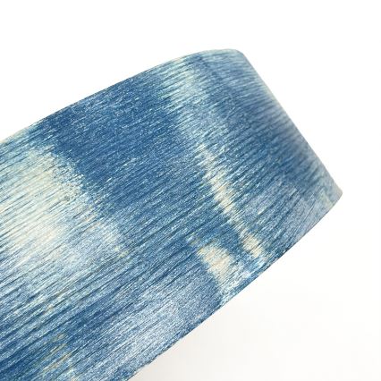 Brilagi - Plafoniera PINO 3xE27/15W/230V in pino/blu Ø 47,5 cm