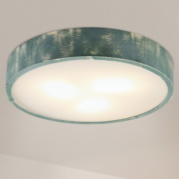 Brilagi - Plafoniera PINO 3xE27/15W/230V pino/verde Ø 47,5 cm