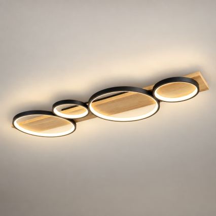 BRILAGI - Plafoniera PLANK LED/38W/230V 4000K 40x120 cm finitura legno