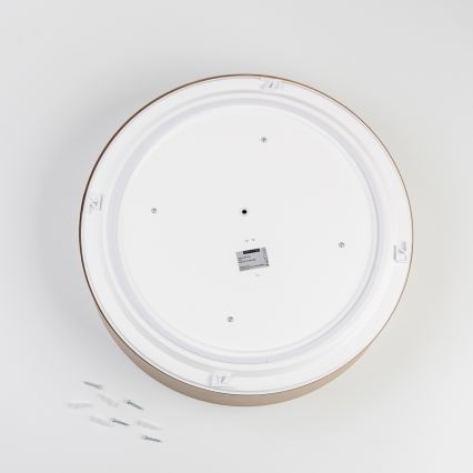 BRILAGI - Plafoniera POOL 4xE27/15W/230V Ø 50 cm IP54 beige