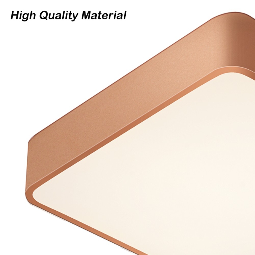Brilagi - Plafoniera LED POOL SQUARE LED/36W/230V 3000/4000/6000K 40x40 cm bronzo