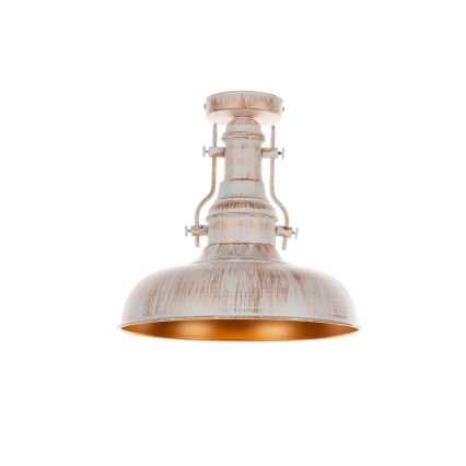 Brilagi - Plafoniera PYRONIC 1xE27/40W/230V Ø 32 cm crema/patina