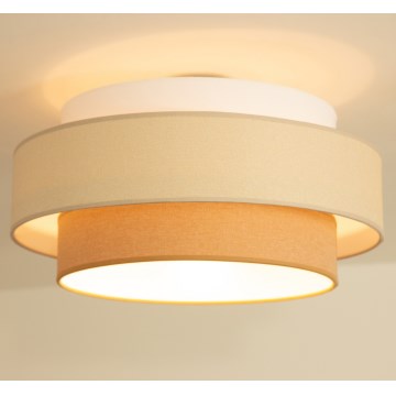 Brilagi - Plafoniera RESNA 1x E27/60W/230V Ø 40 cm crema/beige