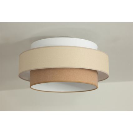 Brilagi - Plafoniera RESNA 1x E27/60W/230V Ø 40 cm crema/beige