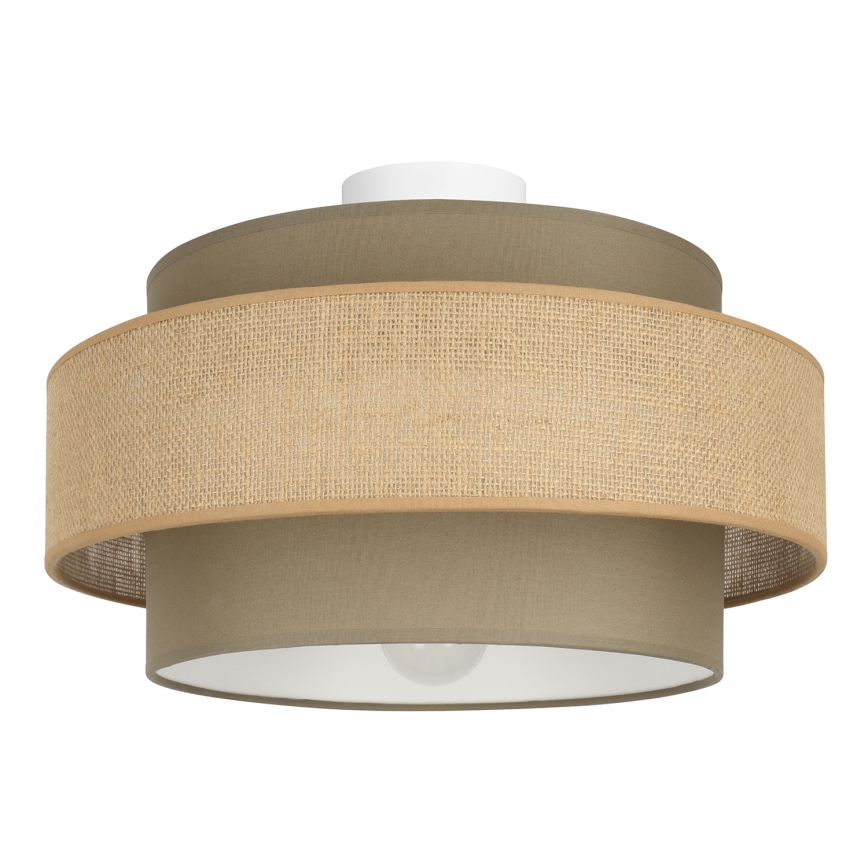Brilagi - Plafoniera RESNA 1xE27/60W/230V Ø 40 cm marrone/beige