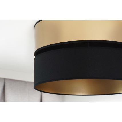 Brilagi - Plafoniera ROYAL 1xE27/15W/230V diametro 40 cm nero/oro