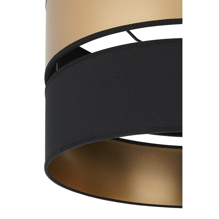Brilagi - Plafoniera ROYAL 1xE27/15W/230V diametro 40 cm nero/oro