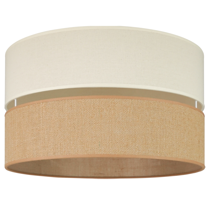 Brilagi - Plafoniera ROYAL YUTE 1xE27/15W/230V diametro 40 cm beige/color crema