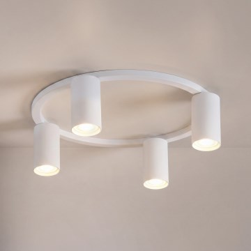 Brilagi - Plafoniera SELE 4xGU10/30W/230V bianca