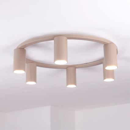 BRILAGI - Plafoniera SELE 6xGU10/30W/230V beige