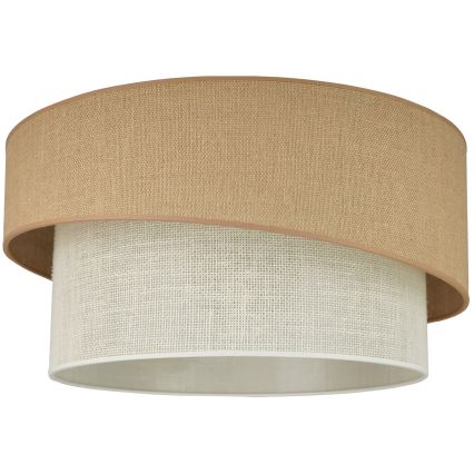 Brilagi - Plafoniera SHINE 1xE27/15W/230V diametro 50 cm beige/color crema