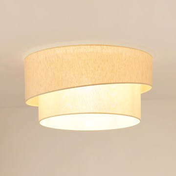 Brilagi - Plafoniera SHINE 1xE27/15W/230V diametro 50 cm color crema