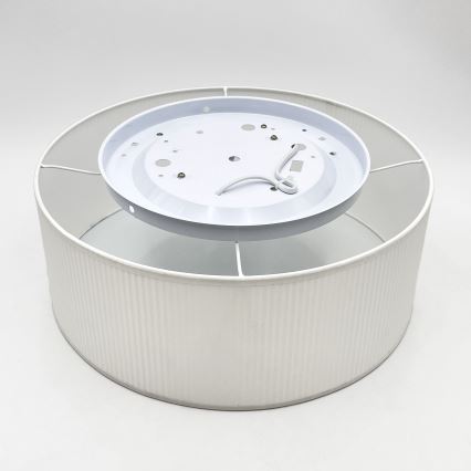 Brilagi - Plafoniera SIRIJA MODERN 2xE27/60W/230V Ø 35 cm bianca