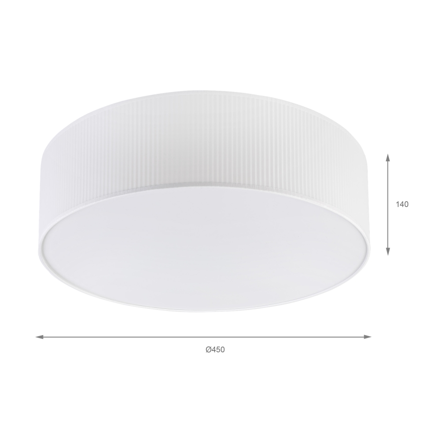 Brilagi - Plafoniera SIRIJA MODERN 4xE27/60W/230V Ø 45 cm bianca