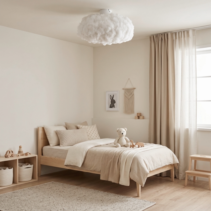 Brilagi - Plafoniera SOLEAIR 1xE27/40W/230V Ø 45 cm bianco