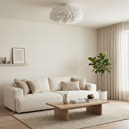 Brilagi - Plafoniera SOLEAIR 1xE27/40W/230V Ø 45 cm bianco