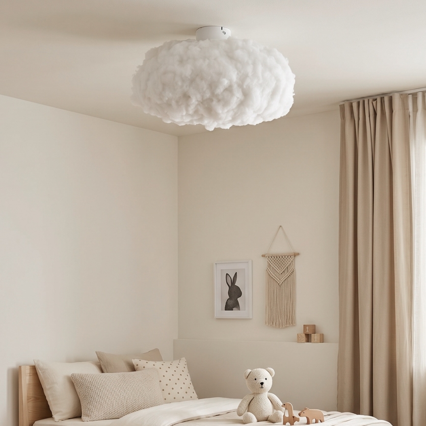 Brilagi - Plafoniera SOLEAIR 1xE27/40W/230V Ø 45 cm bianco