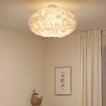 Brilagi - Plafoniera SOLEAIR 2xE27/40W/230V Ø 60 cm bianca