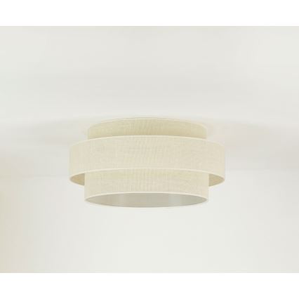 Brilagi - Plafoniera SPACE YUTE LED/12W/230V diametro 50 cm 3000K/4000K/6400K color crema