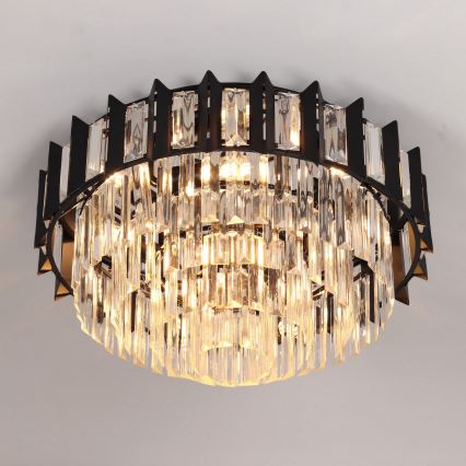 Brilagi - Plafoniera SPECTRA 5xE14/40W/230V diam. 48 cm nera